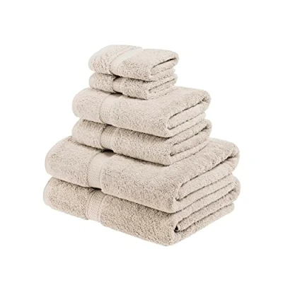 Obrázek Superior 900 Madison TS Handtuch Set, Baumwolle, Stein, 6 Piece Towel