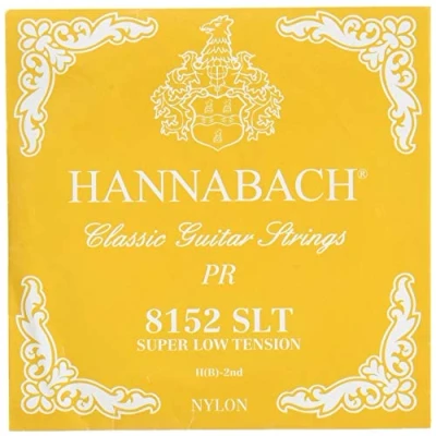Obrázek Hannabach struny pro klasickou kytaru Seire 815 Super Low Tension Silver Special, (kvalitní, univerzální téměř každý nástroj, na kytaru, klasická kytara, vyrobeno v Německu)