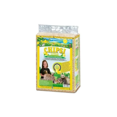 Obrázek JRS CHIPSI hoblinová podestýlka citrus 60l
