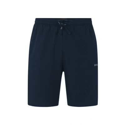 Obrázek BOSS Pánské Homewear krátké kalhoty volnočasové Mix&amp;Match Short CW, Dark Blue403, XXL