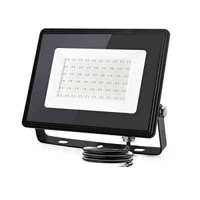 Obrázek Aigostar venkovní LED zářič 50 W studená bílá 6500 K 5400 lumenů světlomet IP65 vodotěsný reflektor pro světlé zahrady garáž sportoviště dvůr