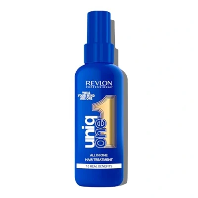 Obrázek REVLON PROFESSIONAL UniqOne Hair Treatment Limited Edition, 150 ml, Leave in vlasová kúra pro lepší rozčesávání a lesk, péče o vlasy bez oplachování, sprej proti krepatění s tepelnou ochranou,