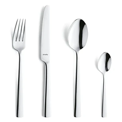 Obrázek Amefa Moderno 24 piece Cutlery Set Silver