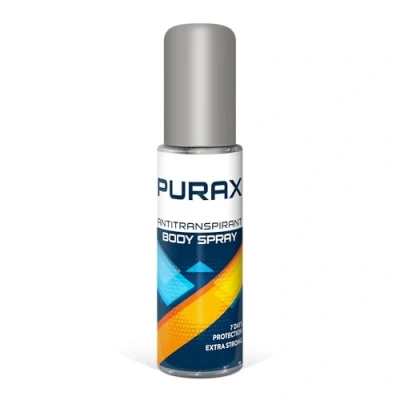 Obrázek Purax Antiperspirant Body Spray Extra Strong, 1 balení (1 x 50 ml)