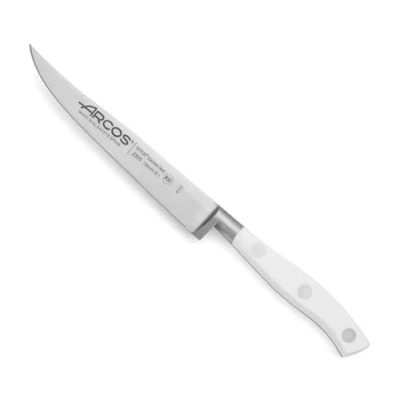 Obrázek Arcos Série Riviera Blanc steakový nůž čepel z nitrumu kované ušlechtilé oceli 130 mm rukojeť polyoxymetylen (POM) barva bílá