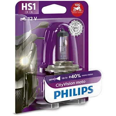 Obrázek Philips 12636CTVBW City Vision Moto HS1 žárovka do světlometu, blistr 1 ks