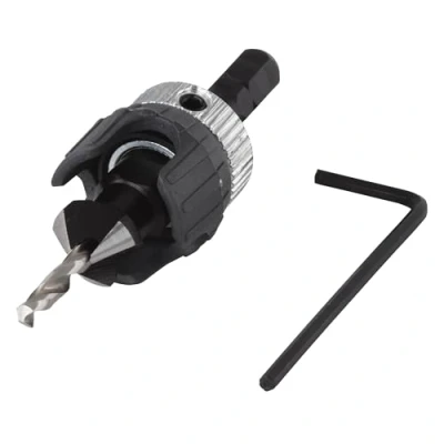 Obrázek Vrták na předvrtání se záhlubníkem Wolfcraft 2544000, Ø 3,2 x 12 mm