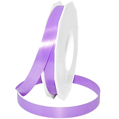 Obrázek C.E. PATTBERG Geschenkband Flieder, 91 Meter Ringelband 15 mm zum Basteln, Dekorieren &amp; Verpacken von Geschenken zu jedem Anlass