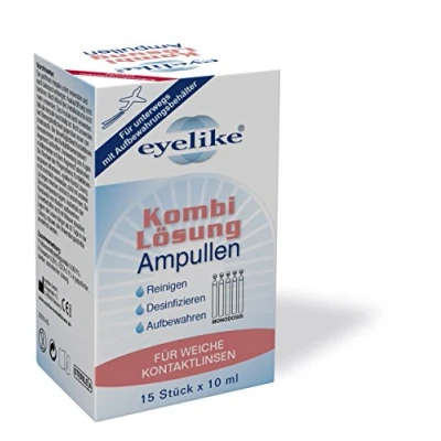 Obrázek Eyelike Kombinovaný roztok Monodosis ampule 15 x 10 ml, 150 ml