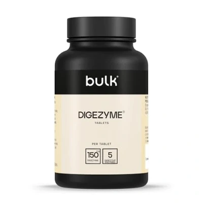 Obrázek Bulk Tablety Dige Zyme, trávicí enzymy, 150 mg, 270 tablet, porcí, balení se může lišit