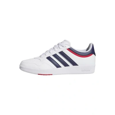 Obrázek adidas Unisex Hoops 4.0 Shoes Schuhe, Cloud White Dark Blue Team Power Red 2, 42 EU