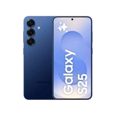 Obrázek Samsung Smartphone Galaxy S25 AI s AI, bez smlouvy, mobilní telefon Android, 12 GB RAM, 128 paměť, 50MP kamera, námořnická modrá, 3 roky záruka výrobce [exkluzivně na Amazon]