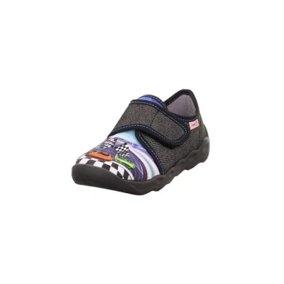 Obrázek Superfit Chlapecká bublinková domácí obuv, Černá 000.