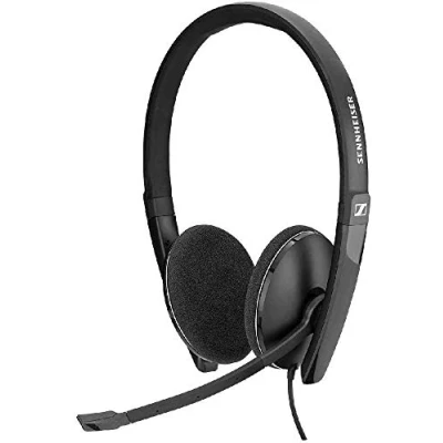 Obrázek EPOS I Sennheiser PC 3.2 Chat; mikrofon s potlačením okolního hluku; snadné; uvolněné hraní; ovládání hovoru; sklápěcí 2 x 3,5 mm jack; 3pólová konektivita