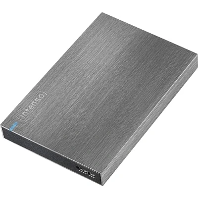 Obrázek Intenso 6028680 Memory Board Portable Hard Drive 2TB, přenosný externí pevný disk 2TB 2,5 palce, 5400 rpm, 8 MB Cache, USB 3 antracit