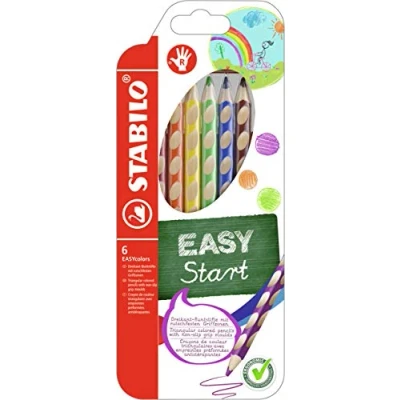 Obrázek STABILO EASYcolors ergonomické pastelky pro praváky, ořezané