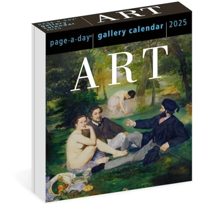 Obrázek Art Page A Day® Gallery Calendar 2025: The Next Best Thing to Exploring Your Favorite Museum