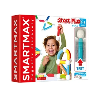Obrázek SMARTMAX Start Plus, Magnetic Discovery Construction, Ages 1 6 let