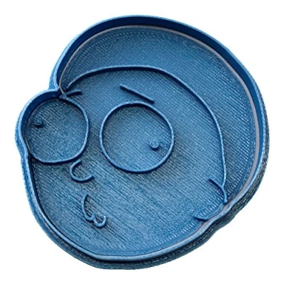 Obrázek Cuticuter Morty Ausstechform, Blau, 8 x 7 1.5 cm