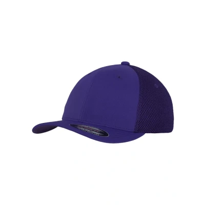Obrázek Flexfit Dámská / pánská kšiltovka Tactel Mesh Unisex čepice Fitted dospělí, fialová