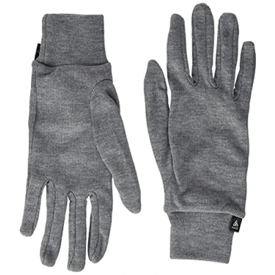 Obrázek odlo Unisex Handschuhe ACTIVE WARM ECO, steel grey melange, M