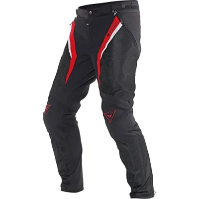 Obrázek Dainese Drake Super Air Tex Pants motocyklové kalhoty, černá/červená/bílá, 46