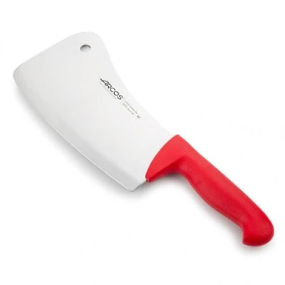 Obrázek Arcos 297222 Cleaver, Acier_inoxydable, červená