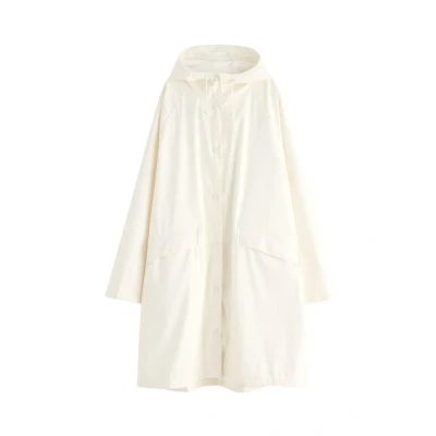 Obrázek Lindex RAIN WITH HOOD Parka, Ženy, Velikost: 44/46, Off white
