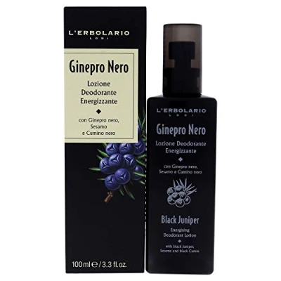 Obrázek L&#039;Erbolario GINEPRO NERO Energiespendende Deo Lotion , 1er Pack (1 x 100 ml)