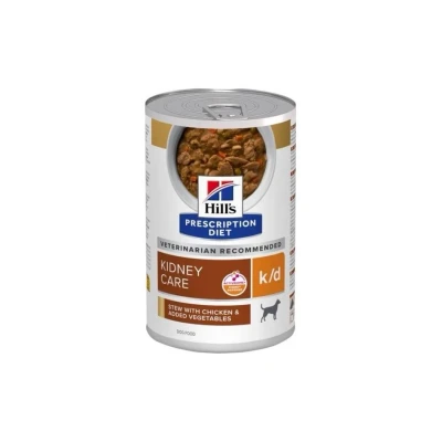 Obrázek HILLS Prescription Diet Konzerva Canine Stew K/D with Chicken &amp; Vegetables 354g