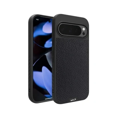 Obrázek Mous pouzdro Pro Google Pixel 9 XL MagSafe kompatibilní Case Limitless 5. 0 černá kůže na mobil ochranné