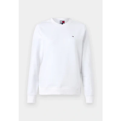 Obrázek Tommy Jeans FLAG CREW Mikina, Ženy, Velikost: XS, White