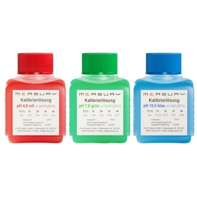 Obrázek Measury Sada kalibračního roztoku pH 4.00 + 7.00 10.00 (po 50 ml)