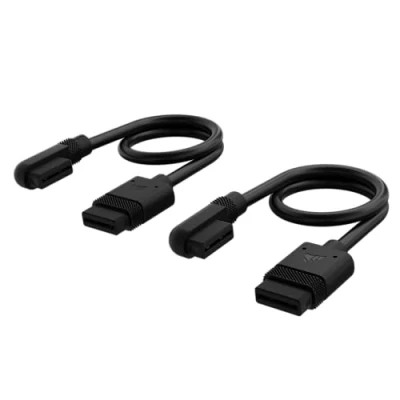 Obrázek Corsair iCUE LINK Slim Kabel 200mm Gerade/Schlank 90 Schwarz