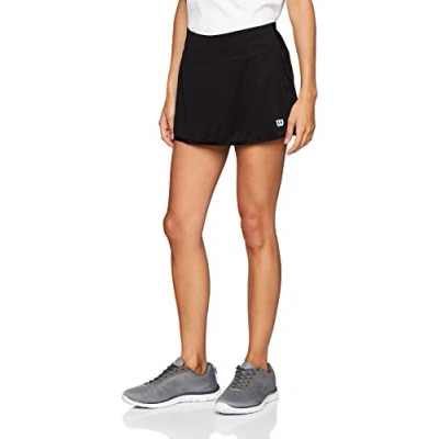 Obrázek Wilson Damen Tennis Rock, W Team 12.5&#039;&#039; Skirt, Polyester/Elasthan, Schwarz, Größe: L, WRA766202