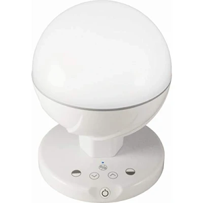 Obrázek FeinTech Přenosná LED lampa, noční světlo, stolní baterie, USB stmívatelná, bezdrátová, LTL00201, bílá