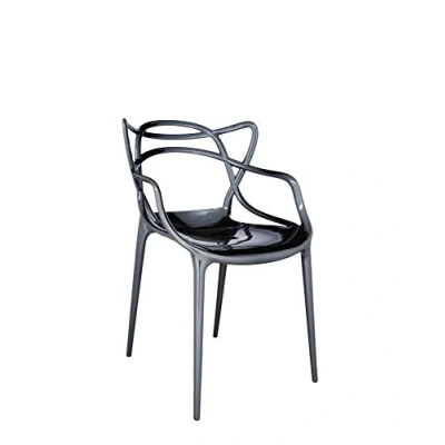 Obrázek Kartell Masters, židle, titan, 2dílná sada