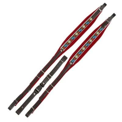 Obrázek Alpenklang harmonika řemen Pro 3 Reihige Harmonikas protěž/červená