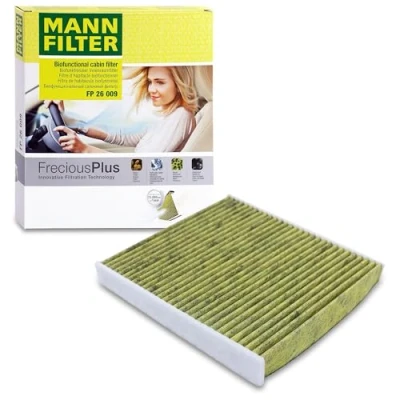 Obrázek MANN FILTER FP 26 009 Interiérový filtr FreciousPlus biofunkční pylový pro osobní automobily