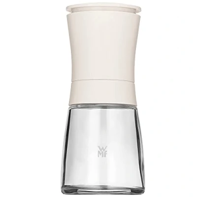 Obrázek WMF mlýnek na sůl Trend a pepř 14 cm, nenaplněný, koření, keramický mlýnek, plast, sklo, bílý