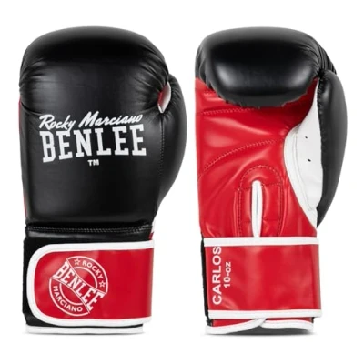 Obrázek Benlee boxerské rukavice z umělé kůže Carlos Black/Red/White 14 oz