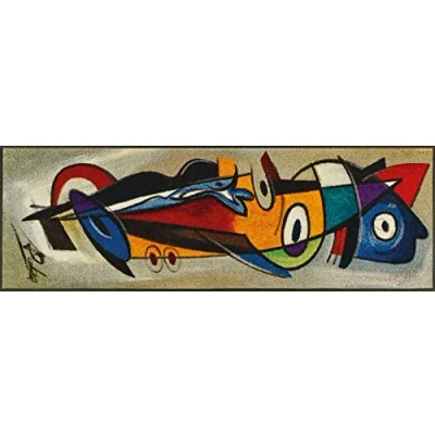 Obrázek wash+dry Rohožka positive flow I 60 x 180 cm, vnitřní a vnější použití, lze prát