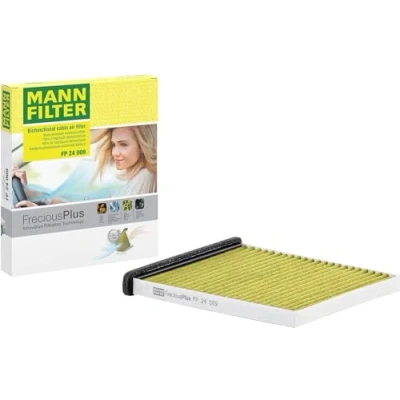 Obrázek MANN FILTER FP 24 009 interiérový filtr FreciousPlus Bio funkční pylový pro osobní automobily