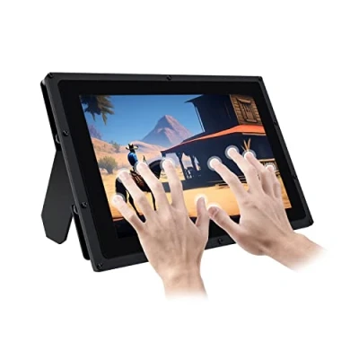 Obrázek Waveshare 10. 1inch IPS Control Panel Screen Capacitive Touch 1280x800 High Resolution HDMI LCD B Supports Mini PCs Raspberry Pi, for Windows 10/8.1/8/7 with case
