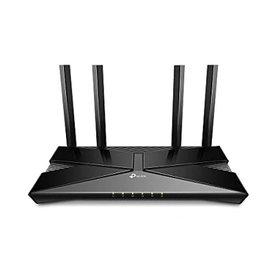 Obrázek TP Link WLAN router Archer AX10 Wi Fi 6 (1202 Mbit/s 5 GHz, 300 2,4 4 x gigabitový LAN port, režim přístupového bodu, HomeCare, kompatibilní s Alexa), černý