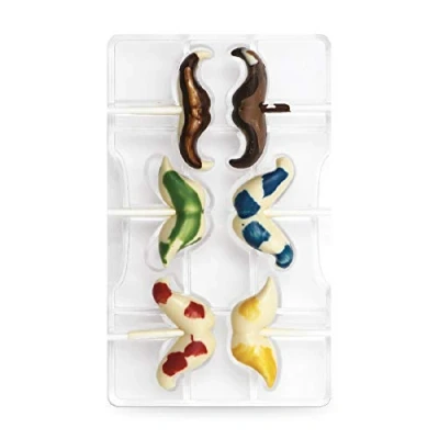 Obrázek DECORA 0050080 PRALINENFORM Schnurrbart 200X120X22 MM