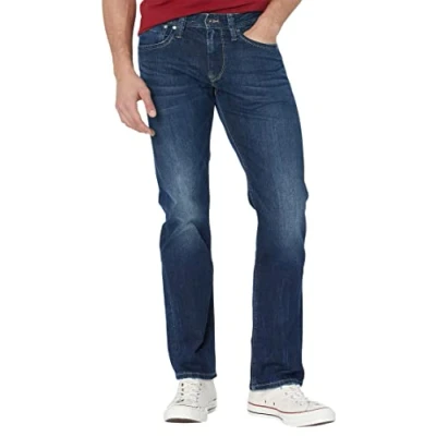 Obrázek Pepe Jeans Pánské džíny na zip Kingston, Modrá (Denim Z45)