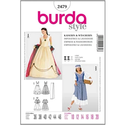 Obrázek Burda Střih 2479, císařovna &amp; W?scherin, vel. 36 46