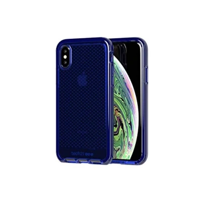 Obrázek Tech21 Evo Check Schutzhülle für Apple iPhone X/iPhone Xs Mitternachtsblau