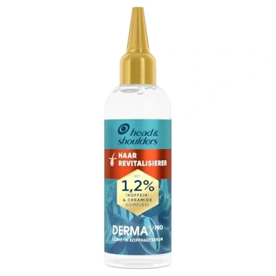 Obrázek Head &amp; Shoulders DermaXPro revitalizační sérum na vlasy 145 ml s kofeinem a ceramidovým komplexem, okamžitě zhutňuje vlasová vlákna zlepšuje zachování vlasů, lehký pocit